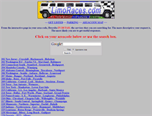 Tablet Screenshot of limoraces.com
